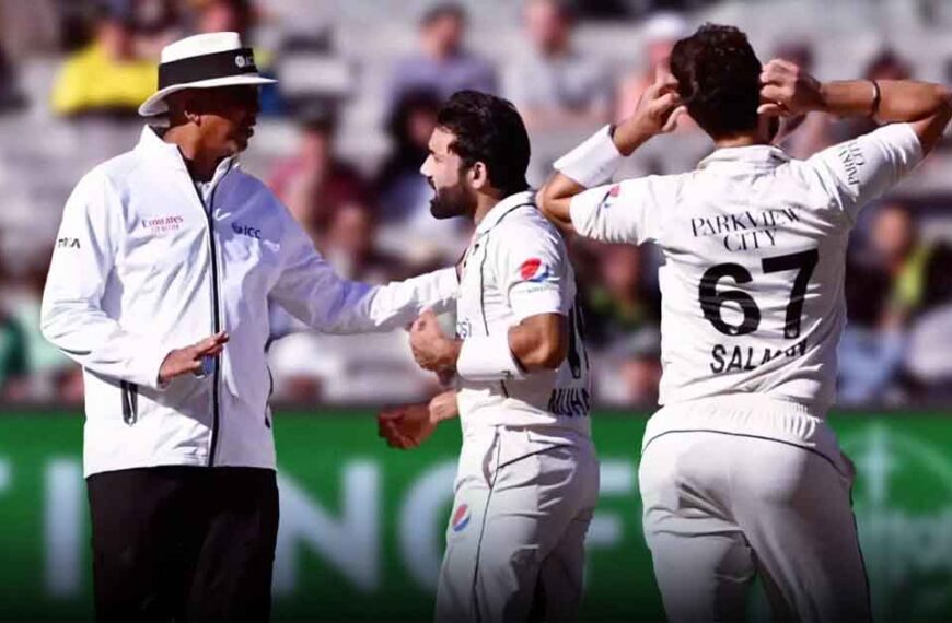 Mohammad Rizwans Contentious Dismissal in the Second Test Against Australia