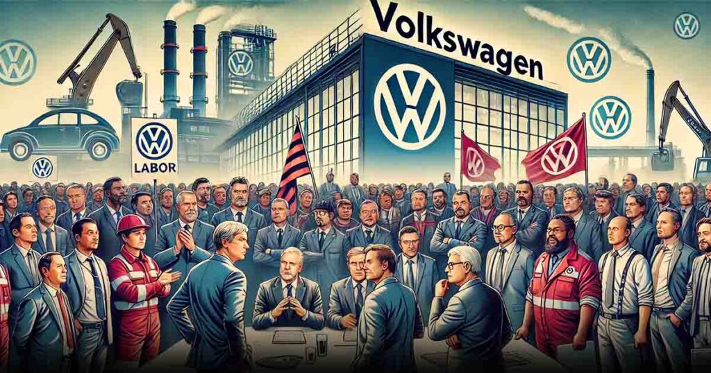 Volkswagen Faces Intense Labor Negotiations  Workers Demand 7% Pay Rise Amid Rising Costs